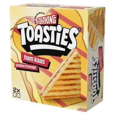 Tosti's rijk belegd met ham en kaas (Doos, 210g)