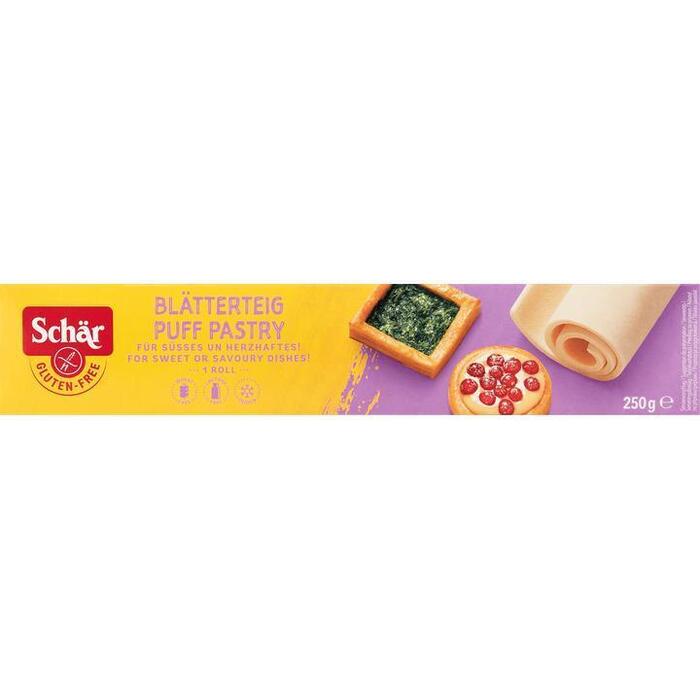 Schär Gluten Free Bladerdeeg 250 g (Stuk, 250g)