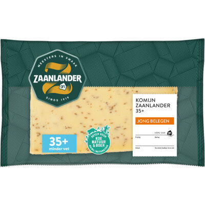 AH Zaanlander Jong belegen komijn 35+ plakken (210g)