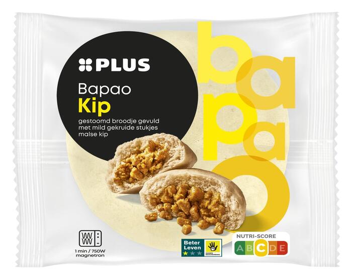PLUS Bapao kip (Zak, 115g)
