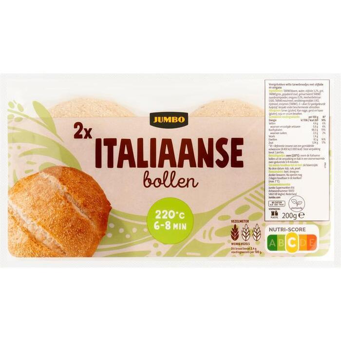 Jumbo - Italiaanse Bollen - 2 Stuks (200g)