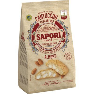 Sapori Cantuccini alla mandorla (Zak, 175g)