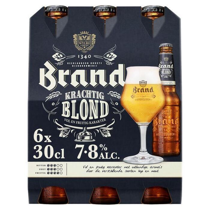Brand Krachtig Blond Bier Fles 6 x 30 cl (30cl)
