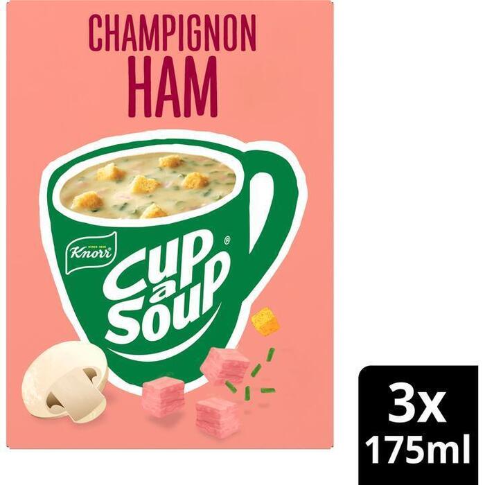 Unox Cup-a-soup champ ham (3 × 16g)