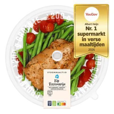Stoommaaltijd kip-rozemarijn (bak, 450g)