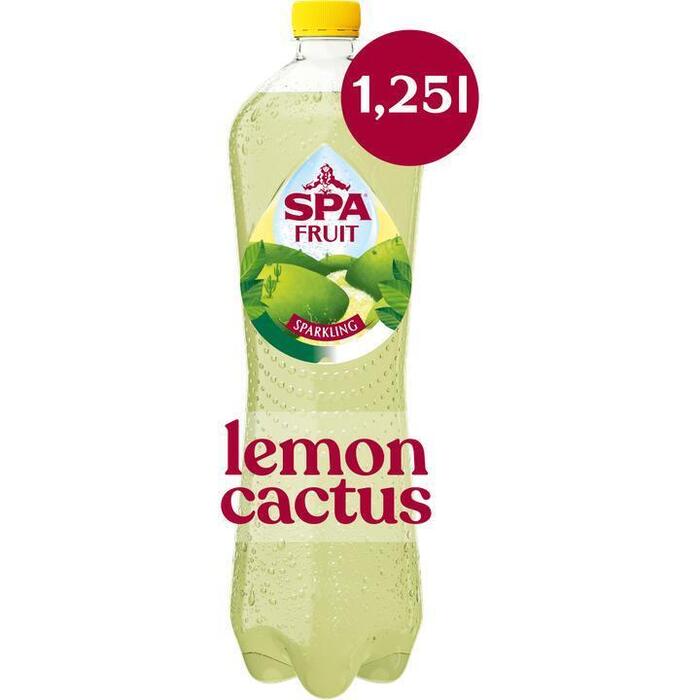 Spa FRUIT Bruisend Lemon Cactu (Fles, 1.25L)