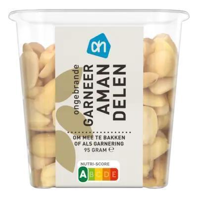 Blanke garneeramandelen (95g)