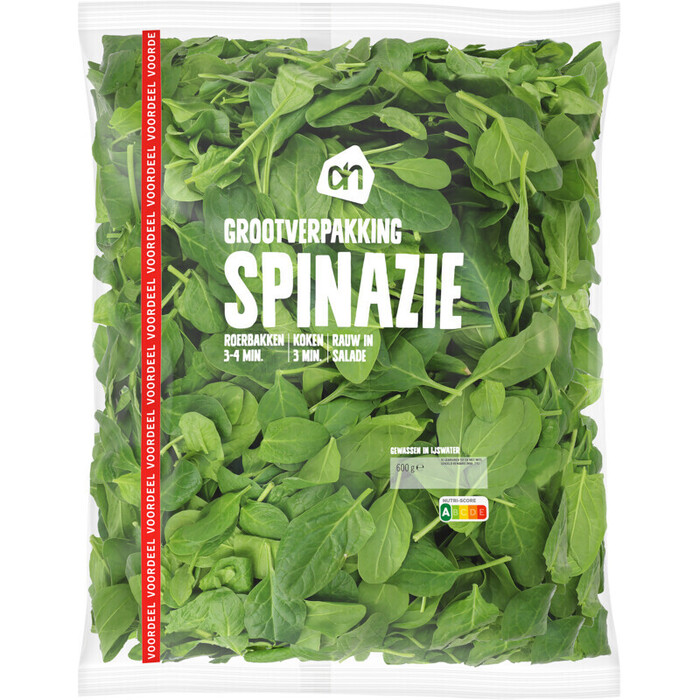 Spinazie (zak 600g) (600g)