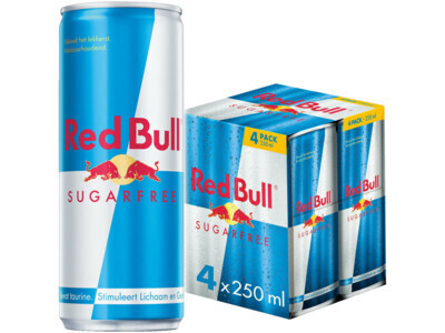 Energy drink sugar free 4x25 cl (250ml)
