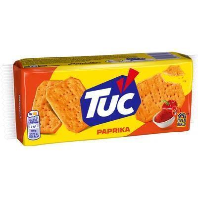 Tuc Crackers Paprika Zoutjes 100 g (Pak, 100g)
