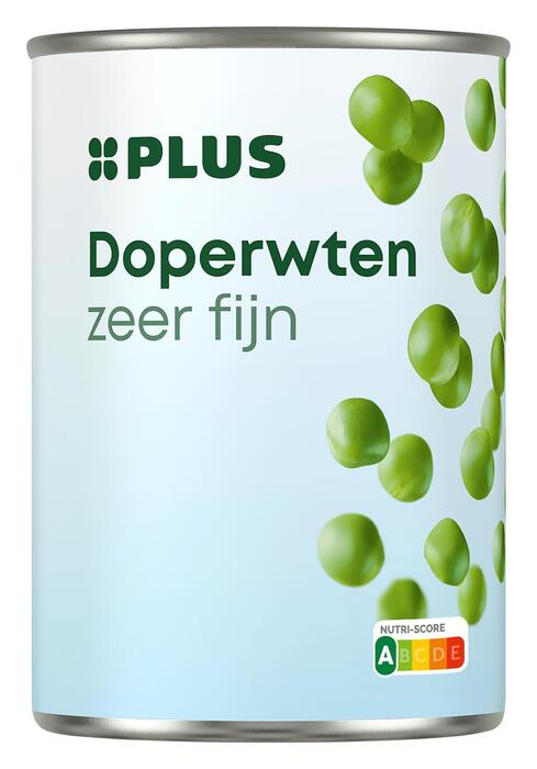 PLUS Doperwten zeer fijn (Blik, 400g)