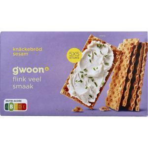 g'woon Knackebrood sesam (doos, 375g)