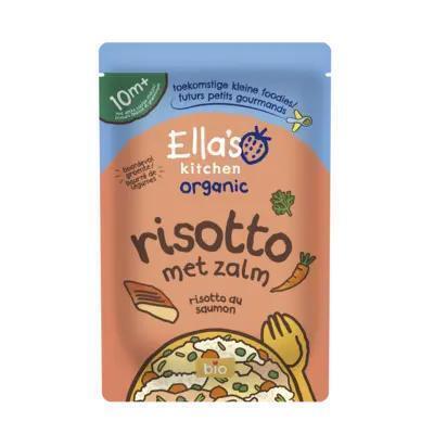 Ella's kitchen Risotto met zalm 10m+ (190g)
