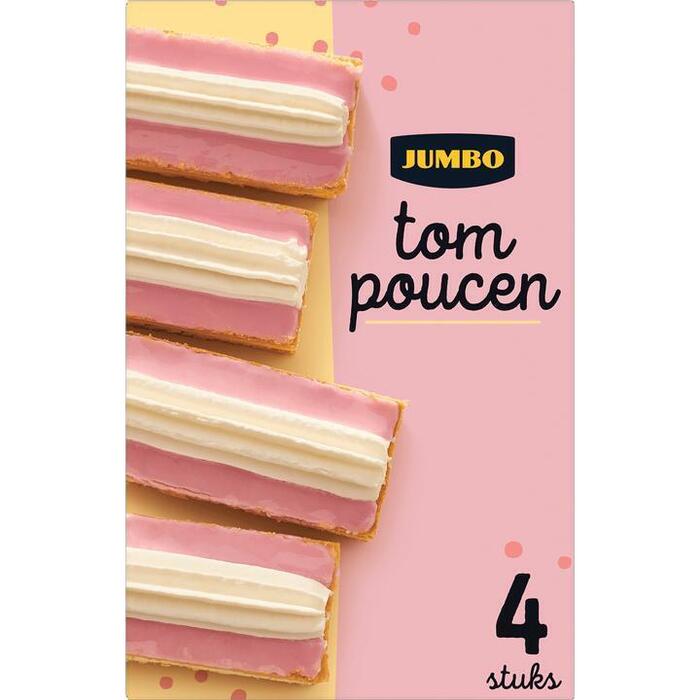 Jumbo Tompoucen 4 Stuks (310g)