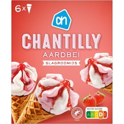 Chantilly aardbei