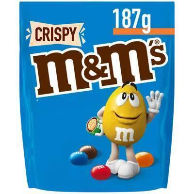 M&M'S Crispy melk chocolade (187g)