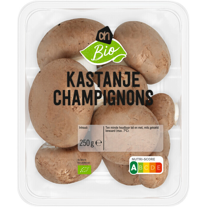 AH Biologisch Kastanje champignons (250g)