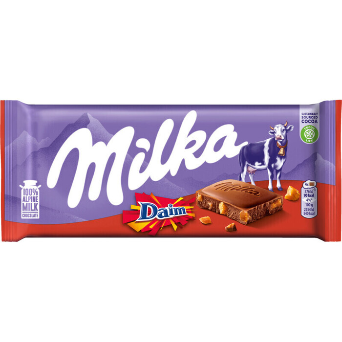Milka Daim (Doos, 100g)
