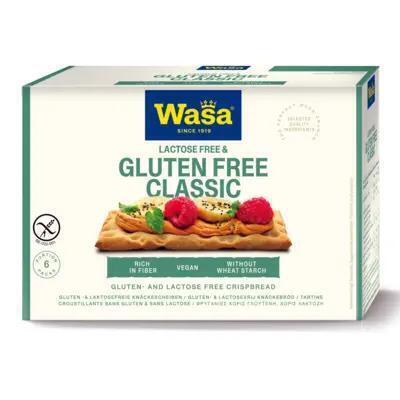 Wasa Gluten- & Lactosevrij Knäckebröd 240g (Doos, 240g)