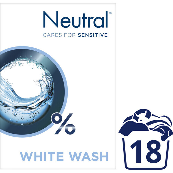 Waspoeder Wit Parfumvrij (Doos, 1.19kg)