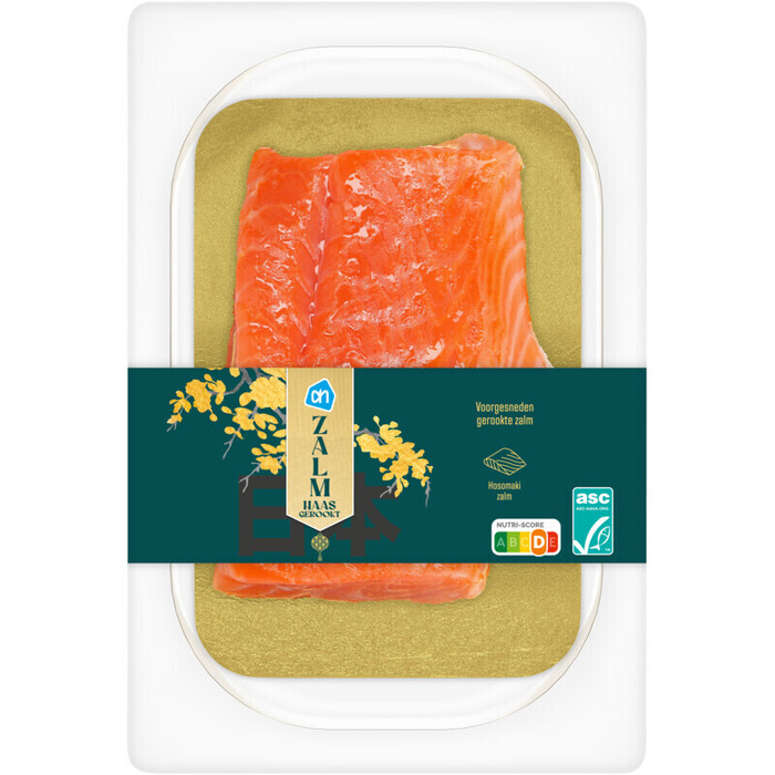 AH Zalmhaas gerookt (100g)