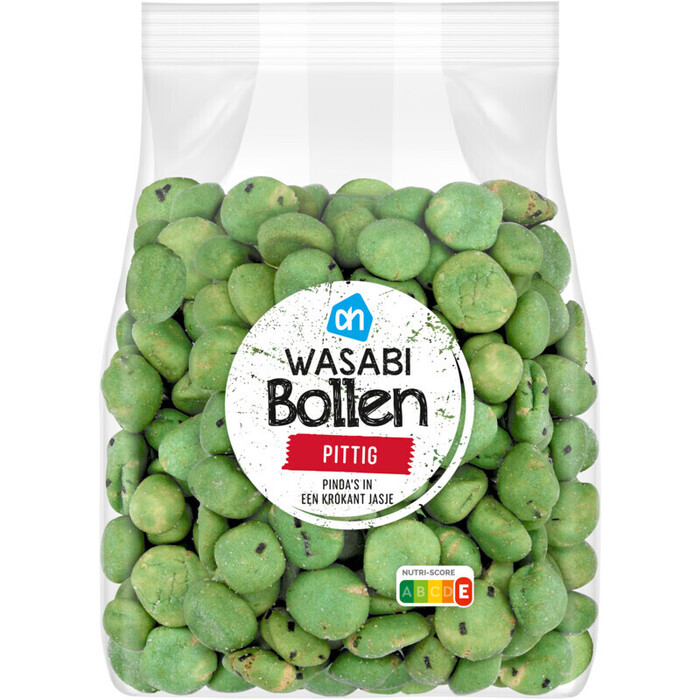 AH Wasabi bollen pittig (250g)