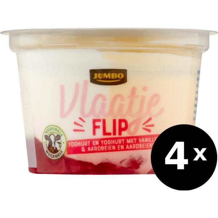 Jumbo Vlaatje Flip 4 x 200g (4 × 200g)