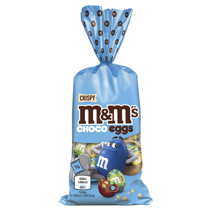 M&M'S Crispy choco eggs (187g)