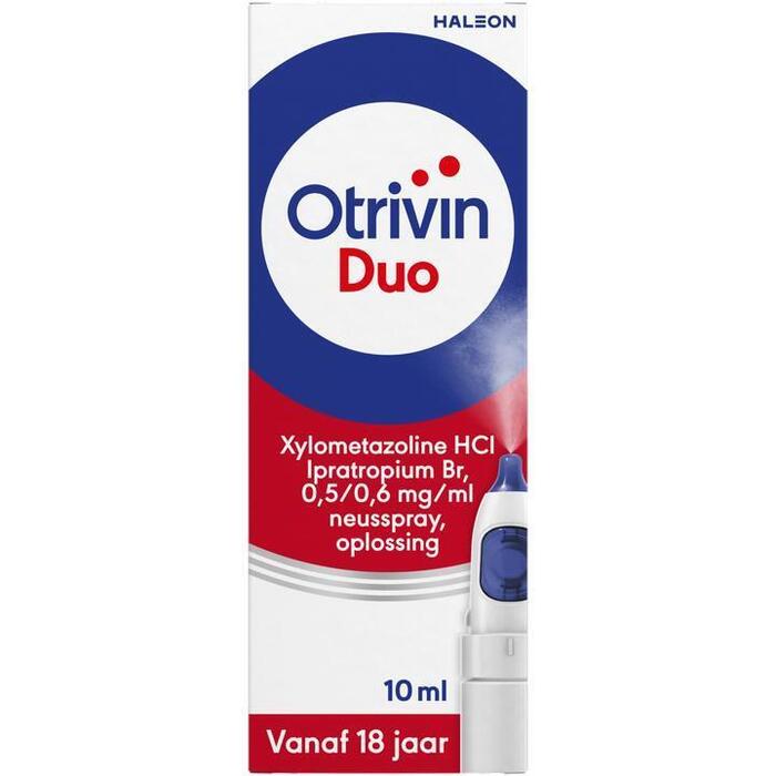 Otrivin Duo (neusspray) (Fles, 10ml)