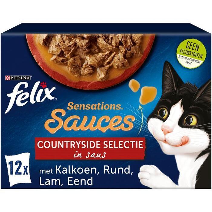 FELIX Sensations Sauces Countryside Selectie 12x85g (12 × 85g)