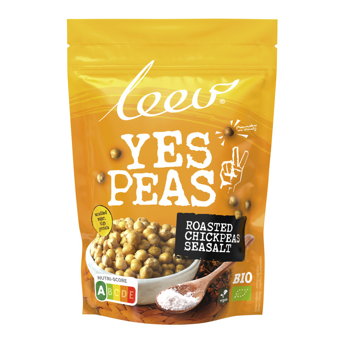 Leev Yes peas roasted chickpeas seasalt (90g)