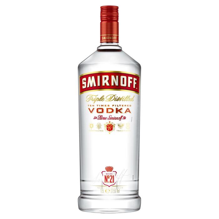 Smirnoff Smirnoff Red no.21 (Fles, 1.5L)