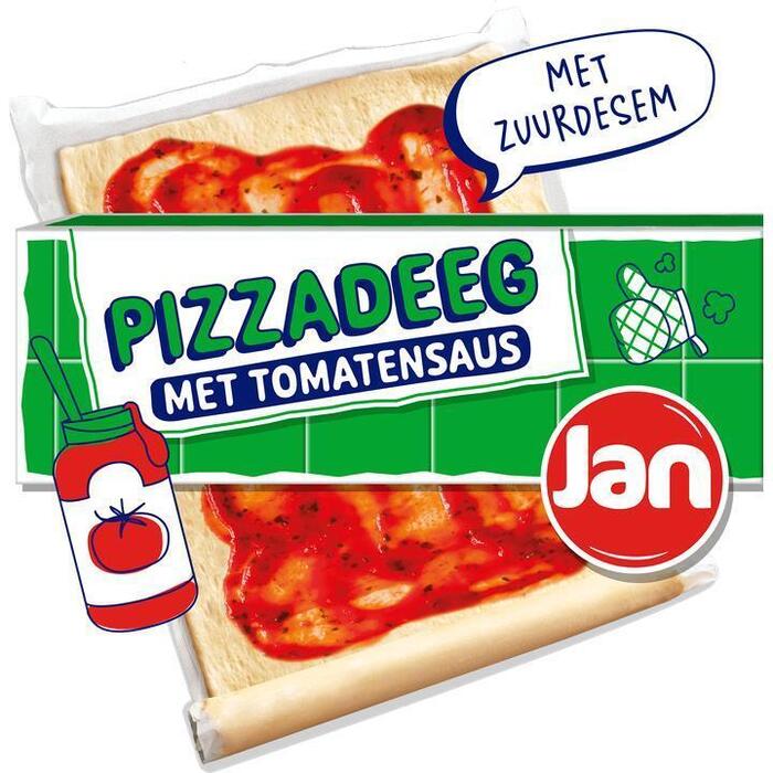 Pizzadeeg met tomatensaus (600g)