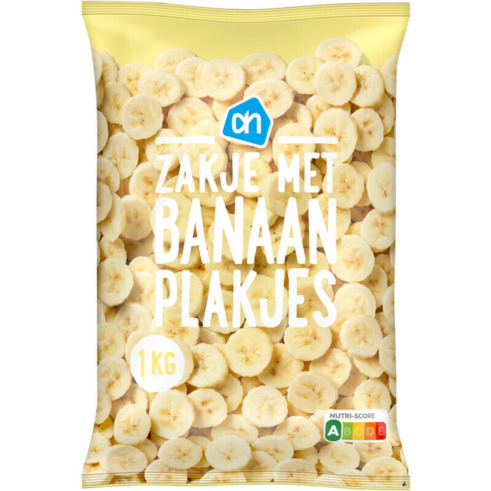 AH Zakje met banaan plakjes (1kg)