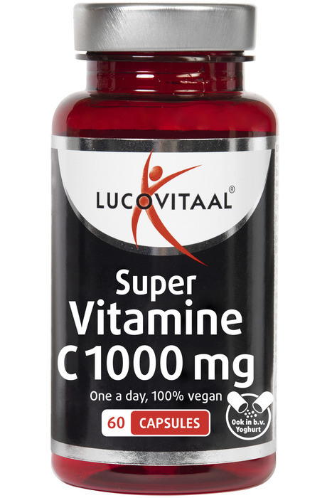 Lucovitaal Super Vitamine C 1000 mg capsules, 60 stuks (60 × 1.14g)