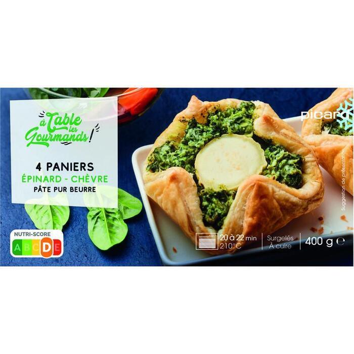 Picard Bladerdeeghapjes spinazie-geitenkaas (400g)