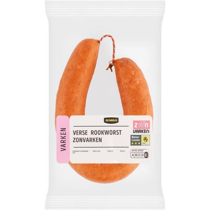 Jumbo verse Rookworst Zonvarken 250g (250g)