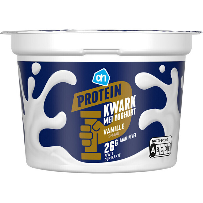 AH Protein kwark met yoghurt vanillesmaak (200g)