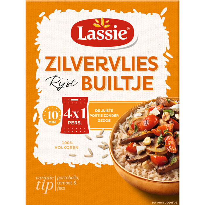 Zilvervlies builtjes 1 persoons (Doos, 300g)
