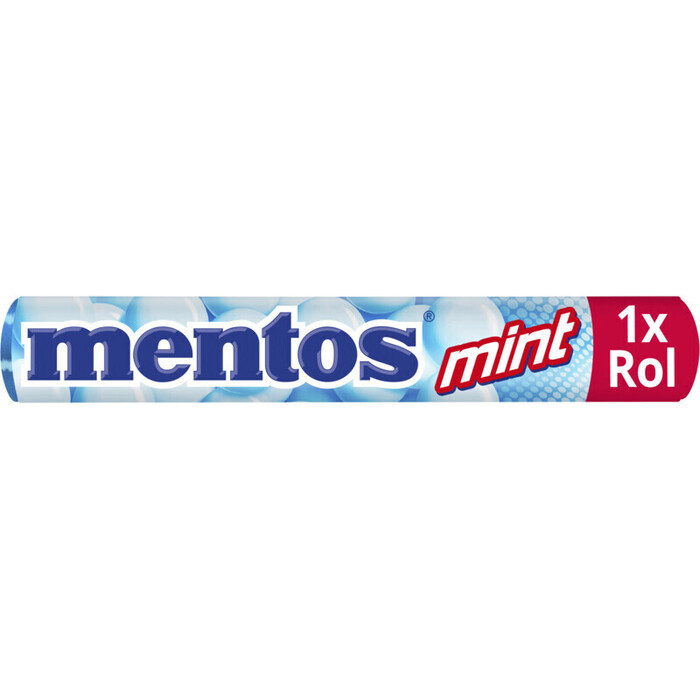 Mentos Mint More Single Rol (Rol, 37.5g)