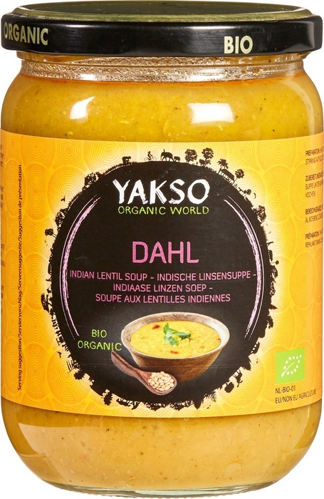Dahl - Indiaase linzen soep (0.5L)