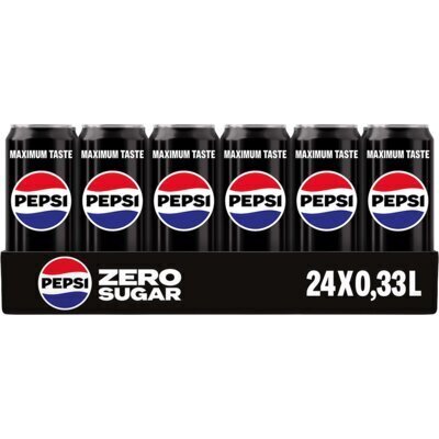 Pepsi Zero sugar 24-pack (7.92L)