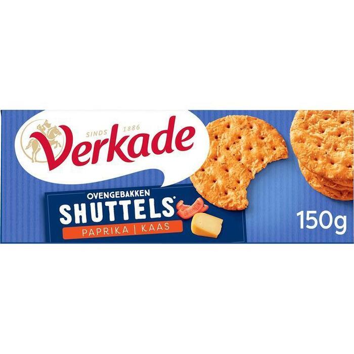 Shuttels paprika/kaas (Doos, 150g)