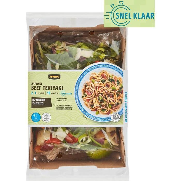 Jumbo Maaltijdpakket Japanse Beef Teriyaki 2-3 Personen (720g)