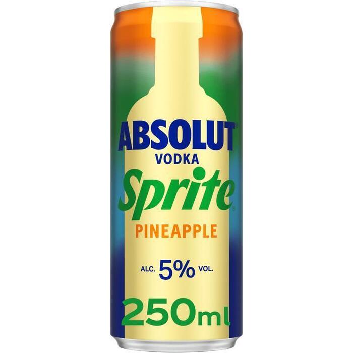 Absolut Vodka sprite pineapple (250ml)