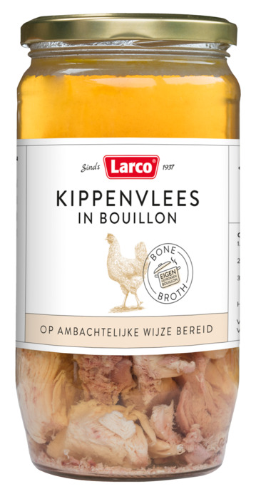 Larco Kippenvlees in Bouillon 800 ml (0.8L)