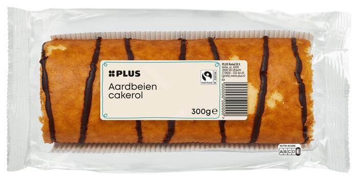 Aardbeiencakerol Fairtrade (Pak, 300g)