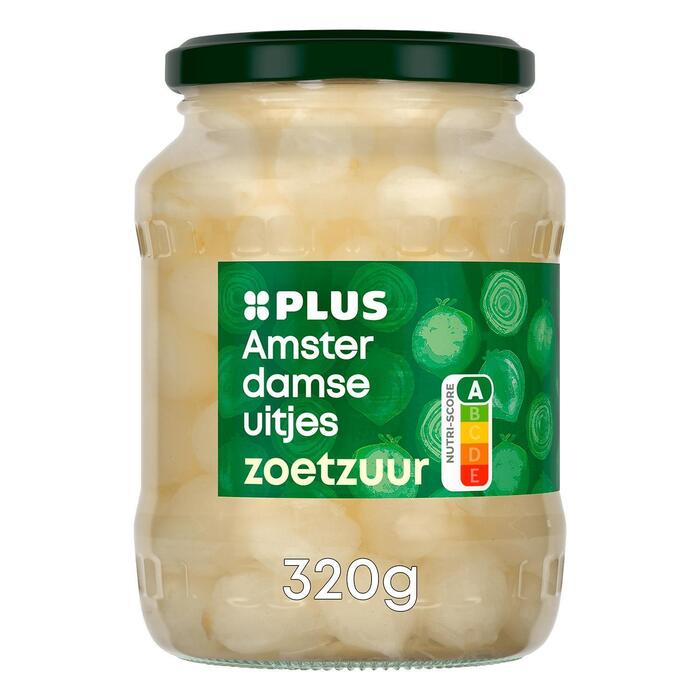 Amsterdamse uitjes zoetzuur (Pot, 320) (Pot, 37cl)