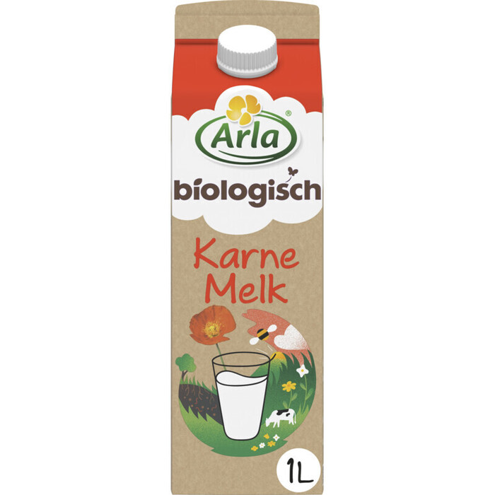 Biologische karnemelk (Pak, 1L)