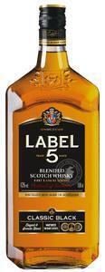 Label 5 Blended Scotch Whisky 100cl (rol, 1L)